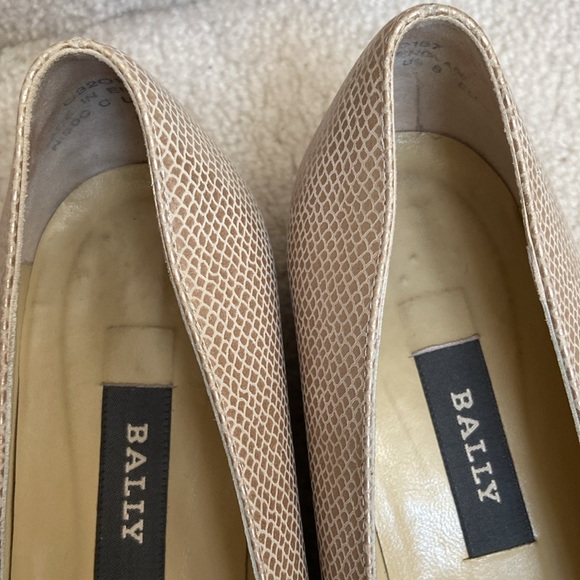 bally leather low heel pumps - Picture 15 of 15